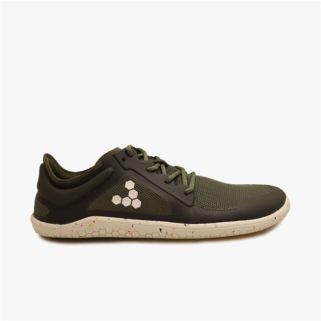 Vivobarefoot Primus Lite III Tornacipő Férfi Brown/Green | vivo-70483