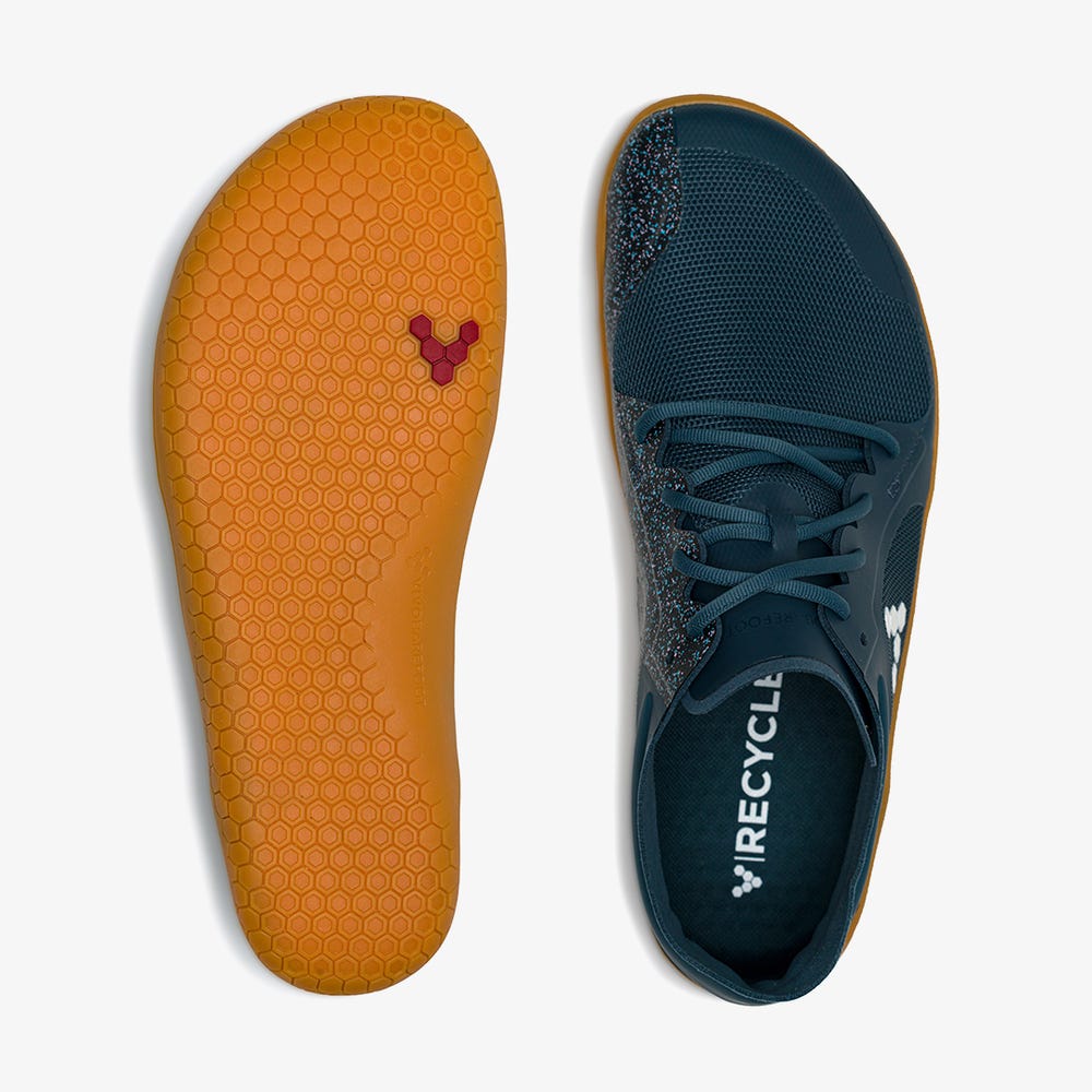 Vivobarefoot Primus Lite III Tornacipő Férfi Mélykék | vivo-98713