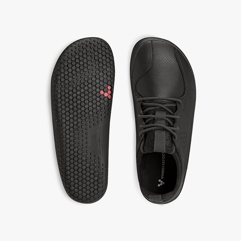 Vivobarefoot Primus School II Iskola Cipők Gyerek Obszidián | vivo-09573