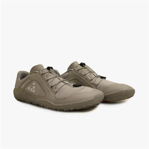 Vivobarefoot Primus Trail II All Weather FG Trail Futócipők Férfi Khaki | vivo-92163