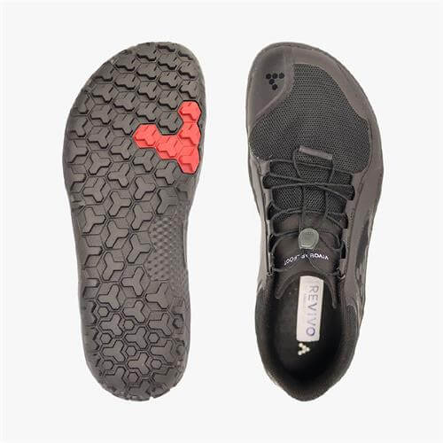 Vivobarefoot Primus Trail II FG Trail Cipők Férfi Obszidián | vivo-39078