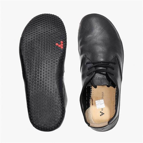 Vivobarefoot RA II Oxford Cipők Férfi Obszidián | vivo-04697