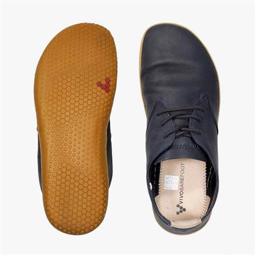 Vivobarefoot RA II Oxford Cipők Férfi Sötétkék | vivo-25748