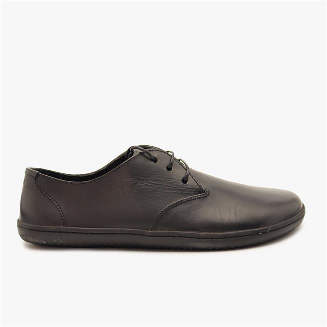 Vivobarefoot RA LUX Oxford Cipők Férfi Fekete | vivo-53207