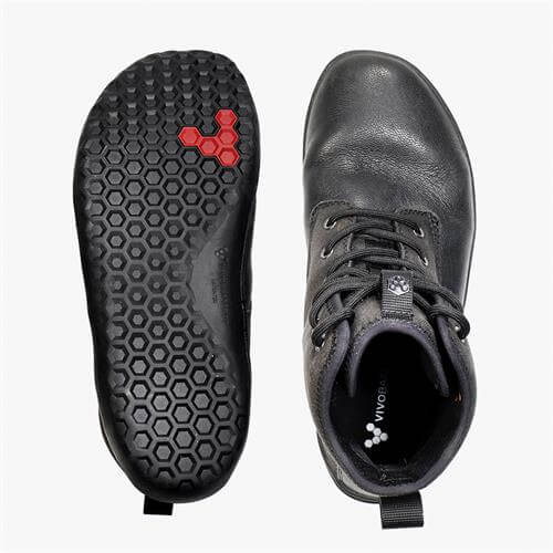 Vivobarefoot SCOTT 2.0 Bakancs Férfi Fekete | vivo-95831