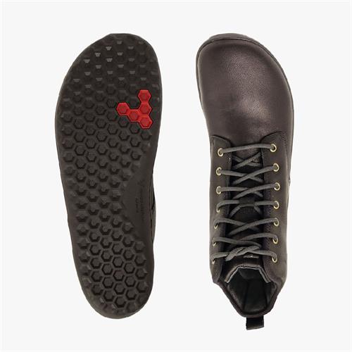 Vivobarefoot SCOTT II Bakancs Férfi Obszidián | vivo-17540