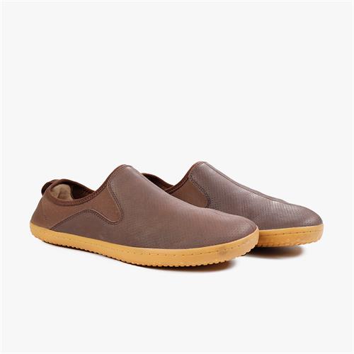 Vivobarefoot SLYDE Slip On Férfi Barna | vivo-60294