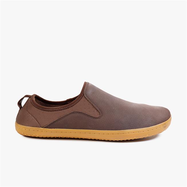 Vivobarefoot SLYDE Slip On Férfi Barna | vivo-60294