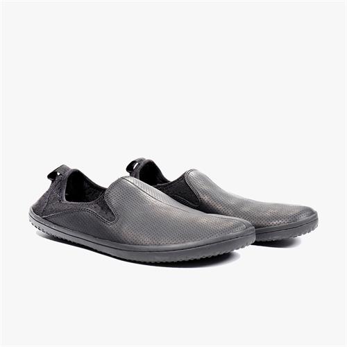 Vivobarefoot SLYDE Slip On Férfi Fekete | vivo-53948