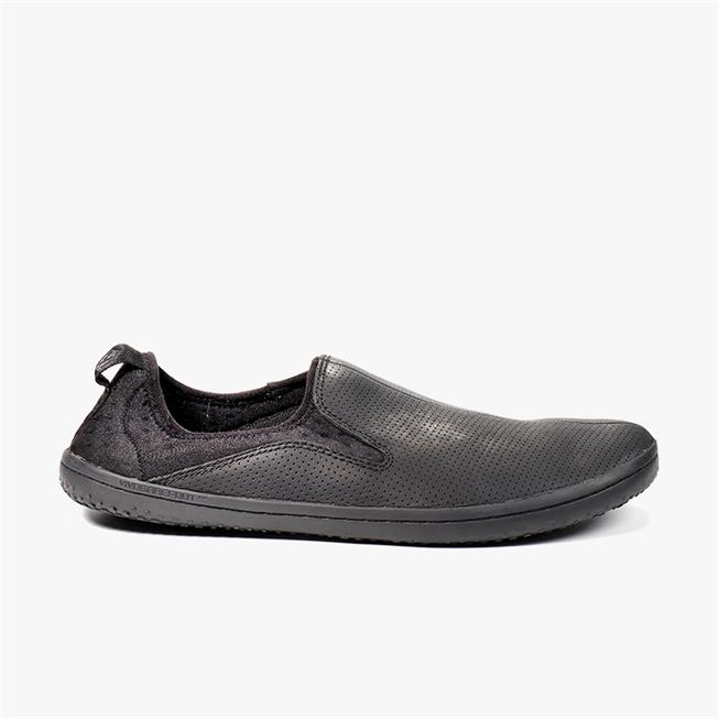 Vivobarefoot SLYDE Slip On Férfi Fekete | vivo-53948