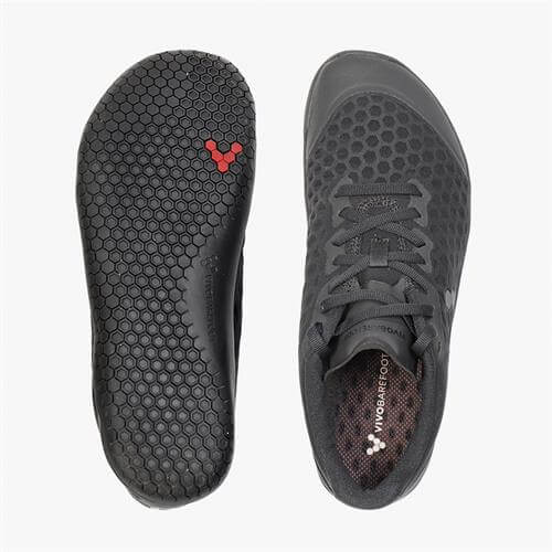 Vivobarefoot STEALTH III Futócipő Női Fekete | vivo-74365