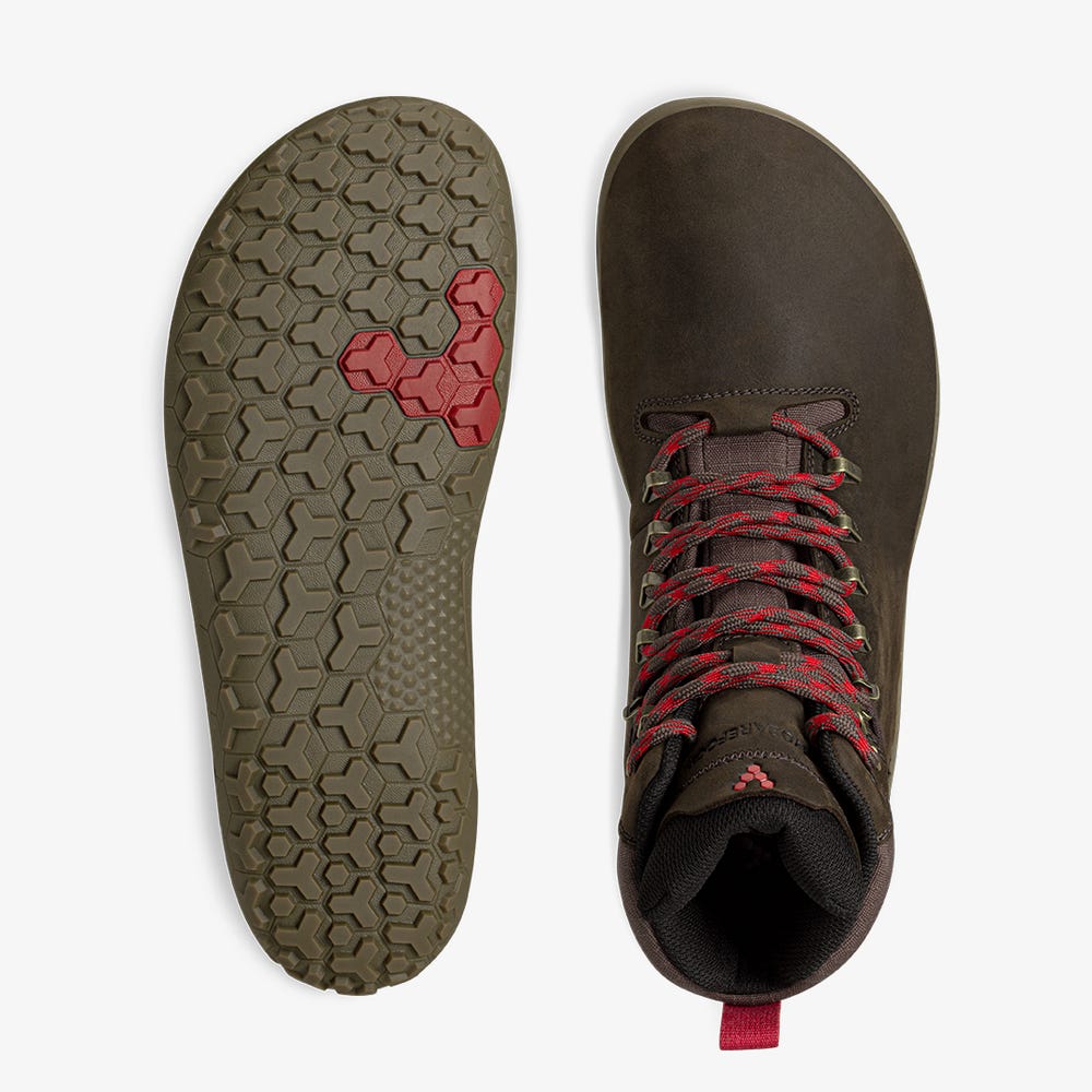 Vivobarefoot Tracker II Fg Túracipő Férfi Barna | vivo-46072