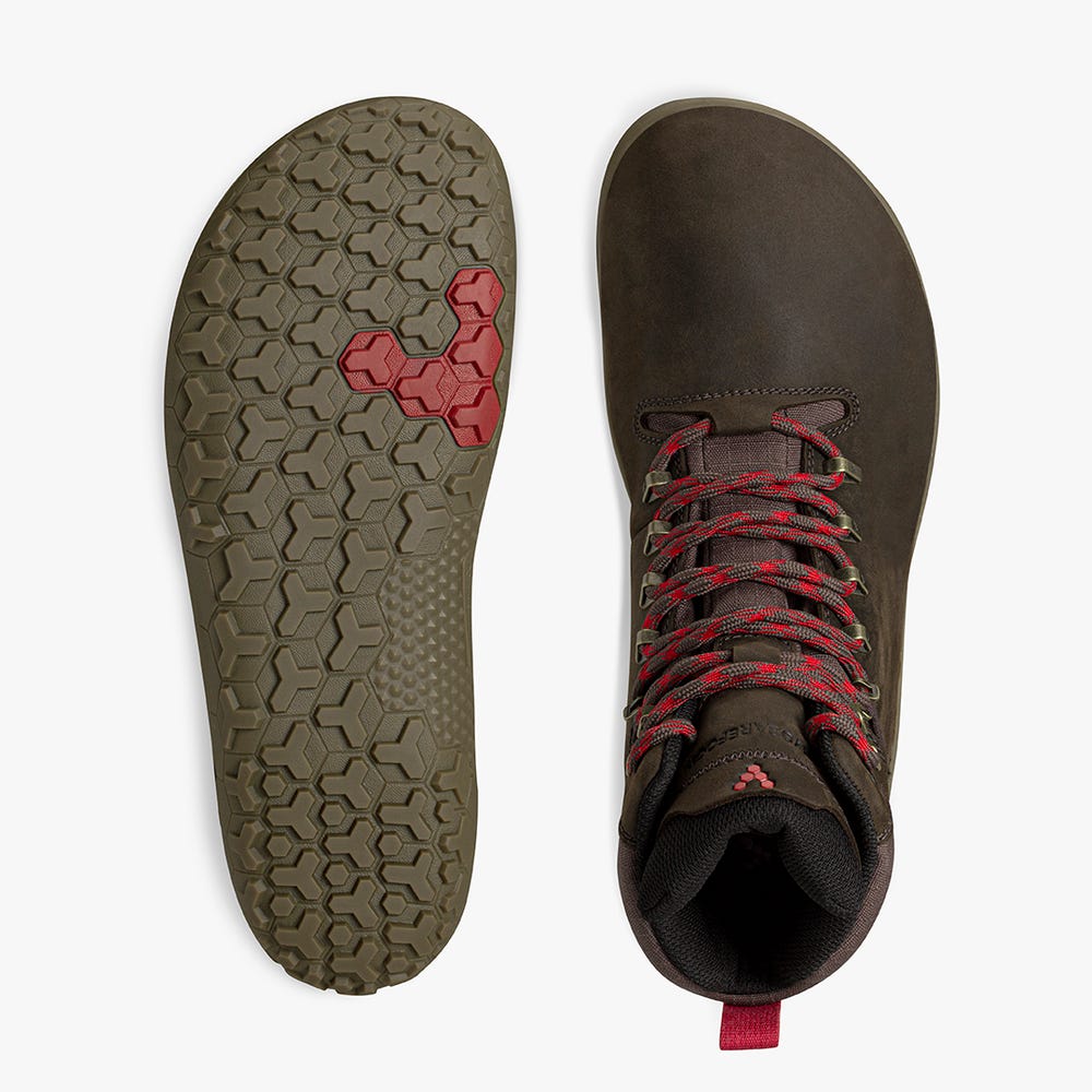 Vivobarefoot Tracker II Fg Túracipő Férfi Barna | vivo-48925