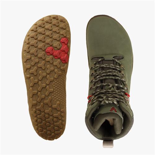 Vivobarefoot Tracker II Fg Túracipő Női Brown/Green | vivo-19485