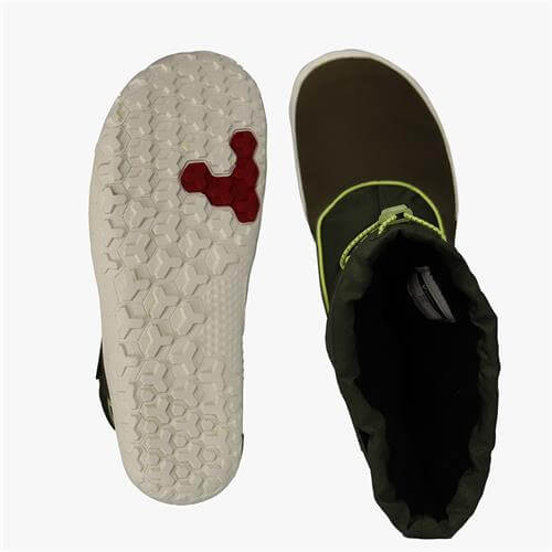 Vivobarefoot VIVO YETI JUNIOR Téli Cipő Gyerek Olivazöld | vivo-05763