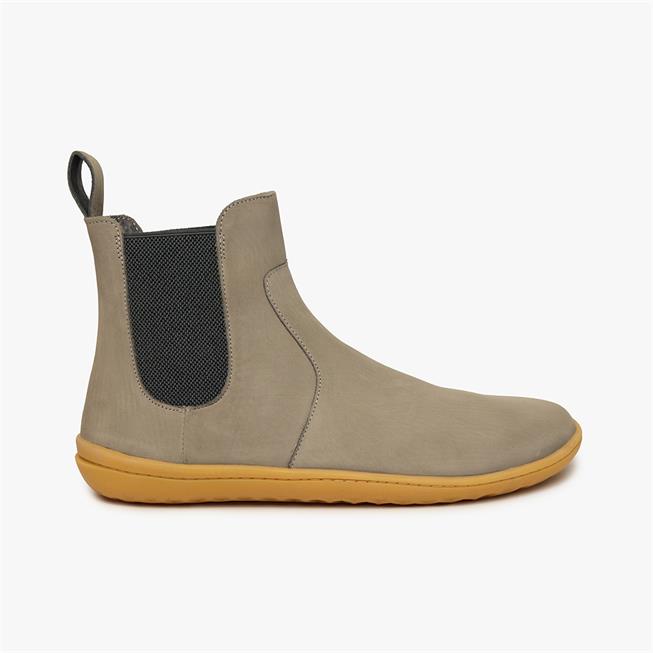 Vivobarefoot FULHAM Chelsea Csizma Női Khaki | vivo-12639