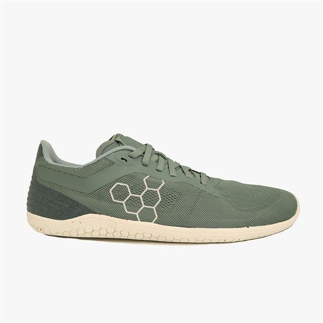 Vivobarefoot GEO RACER II Futócipő Férfi Zöld | vivo-61590