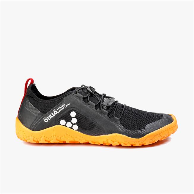 Vivobarefoot PRIMUS SWIMRUN FG Trail Cipők Női Black/Orange | vivo-53218