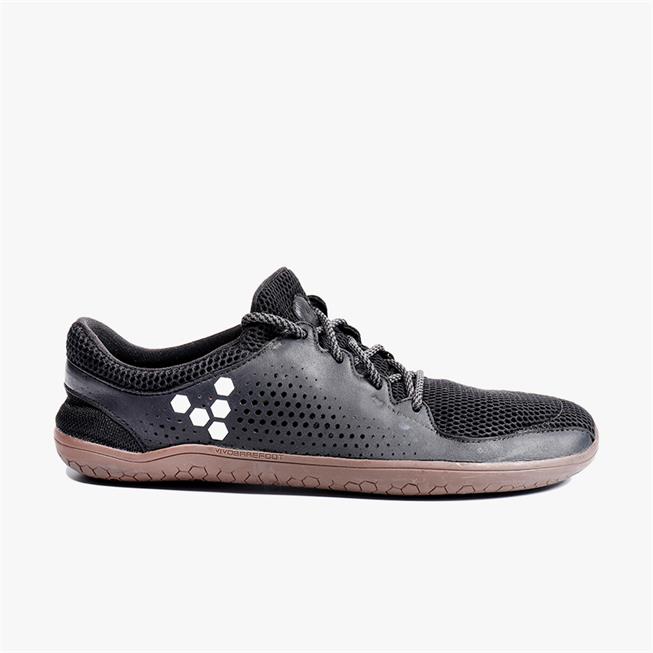 Vivobarefoot PRIMUS TRIO Futócipő Férfi Fekete | vivo-53742